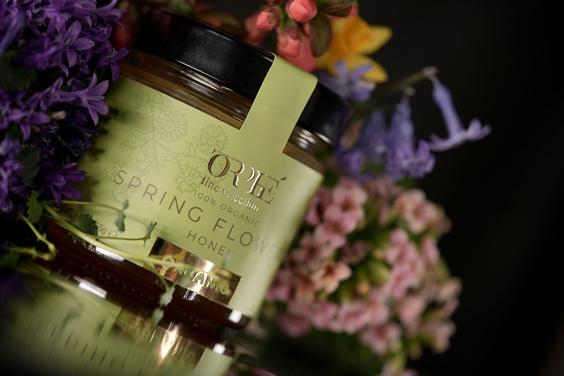 Orphe Organic Honey Collection offers raw Bulgarian honeys—Lavender, Acacia, Rose, Linden, Coriander & Black Forest—crafted with tradition, perfect for gourmet use or gifting.